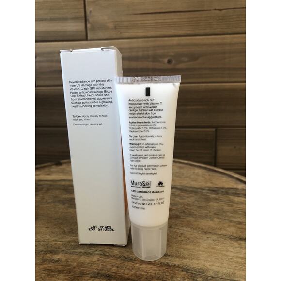 Murad Essential-C Day Moisture SPF 30 Brighten Hydrate Protect 1.7oz EXP 04/2026 - Picture 3 of 5